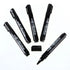 Black Permanent Markers 5pk Bullet Tips - Party Owls