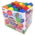 Squeeze Me Football Stress Relief Balls 8.5cm 48pcs Assorted Colours - Party Owls