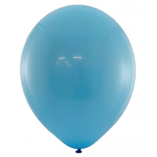 Standard Light Blue Latex Balloons 30cm (12") 25pk - Party Owls