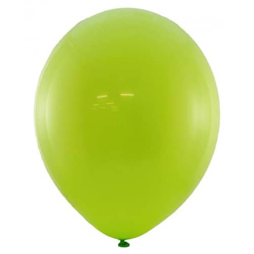 Standard Lime Green Latex Balloons 30cm (12") 25pk - Party Owls