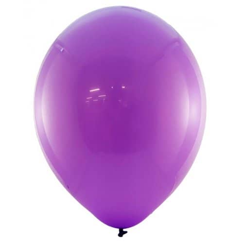 Standard Purple Latex Balloons 30cm (12") 25pk - Party Owls