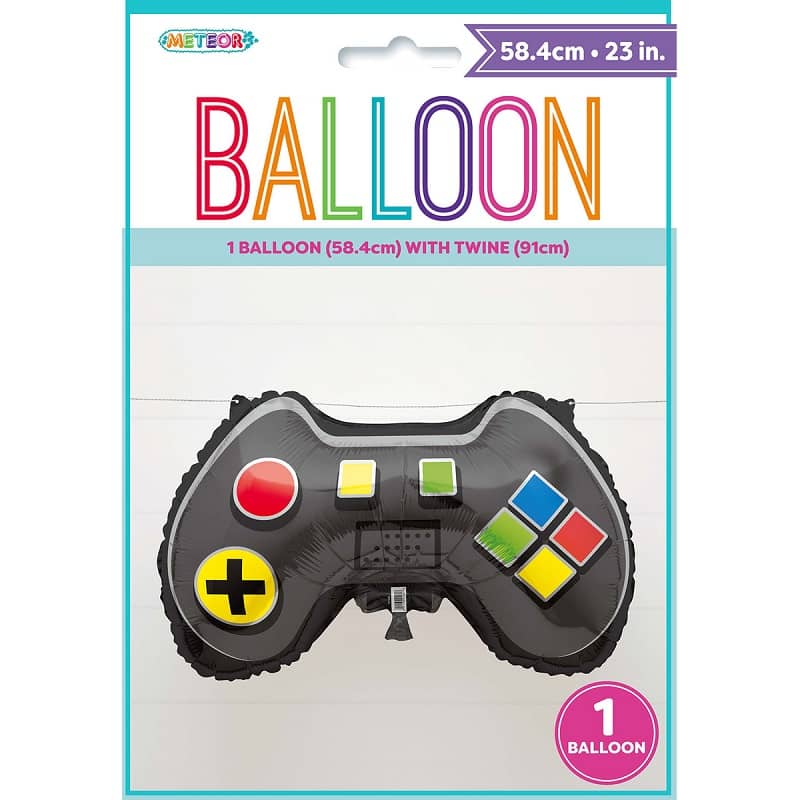 Video Gaming Giant Controller Foil Balloon 58.4cm (23") - Party Owls