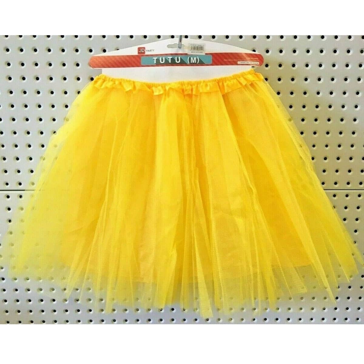 Adult Tutu Yellow 1980'S Medium Size Party Accessories - Party Owls