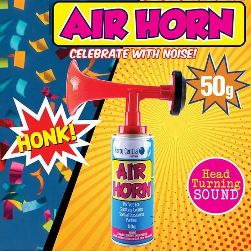 Air Horn 50g Celebration Birthday Party Fun Noise Maker - Party Owls