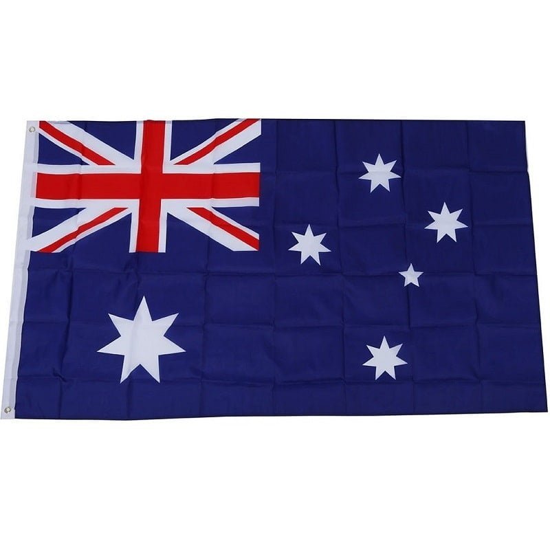 Australian Flag 180CM x 90CM Australia Day Decorations 13257 - Party Owls