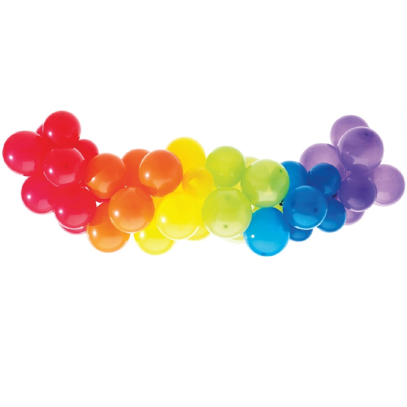 Rainbow Balloon Garland Arch Kit 40PCS Multi-coloured - Party Owls