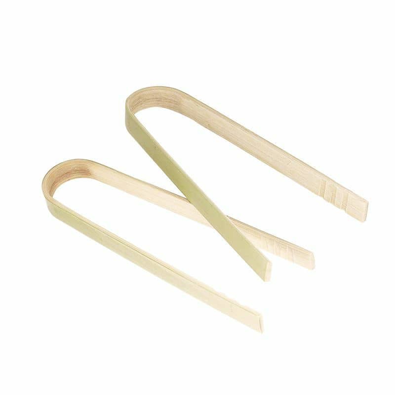Bamboo Tongs 10CM 8pk Eco-Friendly - Party Owls