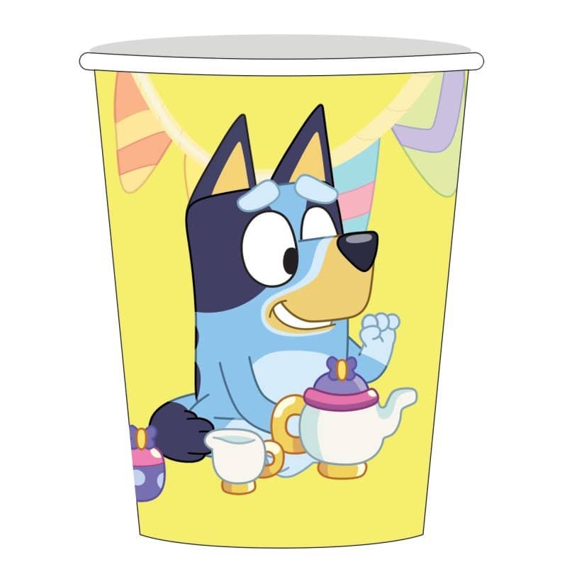 Bluey Paper Cups 8pk 8835187 - Party Owls