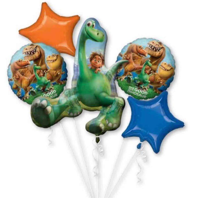 Bouquet Balloons 5pk Dino The Good Dinosaur 2895901 - Party Owls