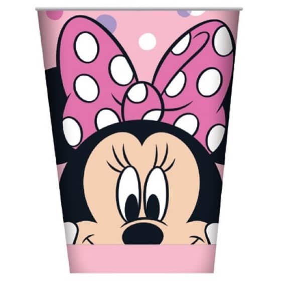 Disney Minnie Mouse Paper Cups 8pk - Party Owls
