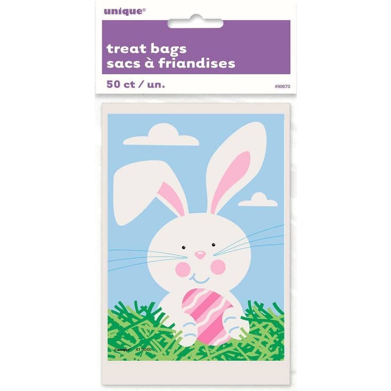 Easter Treat Bags 50pk Party Bags - Party Owls
