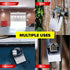 Extra Heavy Duty Padlock 60mm Includes 4 Keys - Party Owls