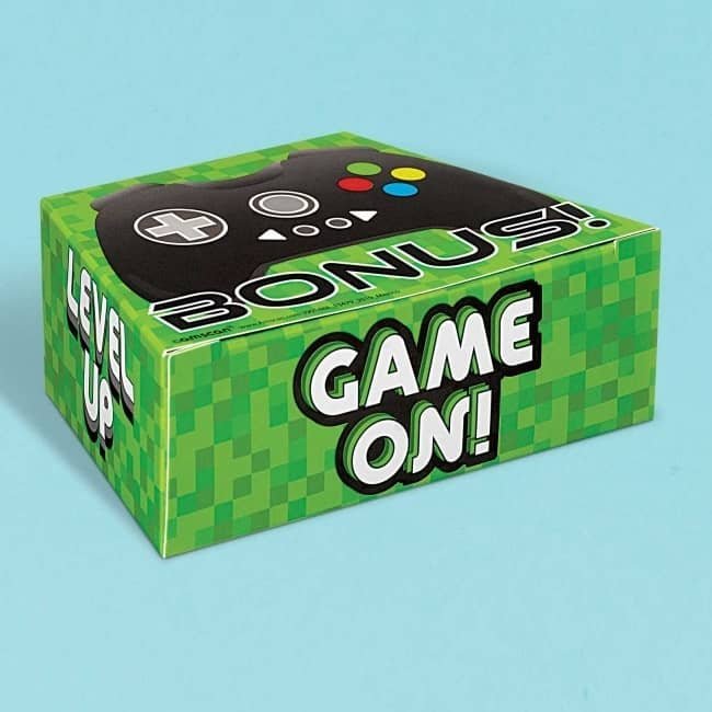 Level Up Video Gaming Controller Party Favour Boxes 8pk 3901488 - Party Owls