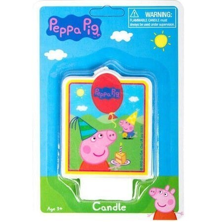 Flat Candle Peppa Pig 010751 - Party Owls