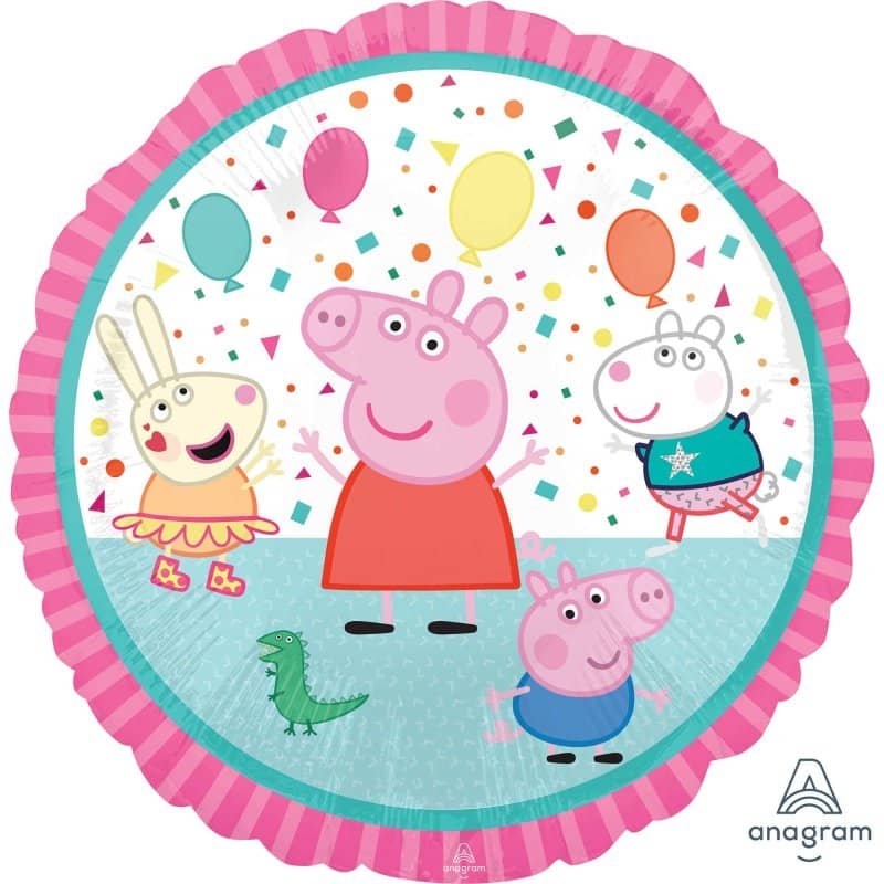 Peppa Pig Foil Balloon 43cm (17") 4153901 - Party Owls
