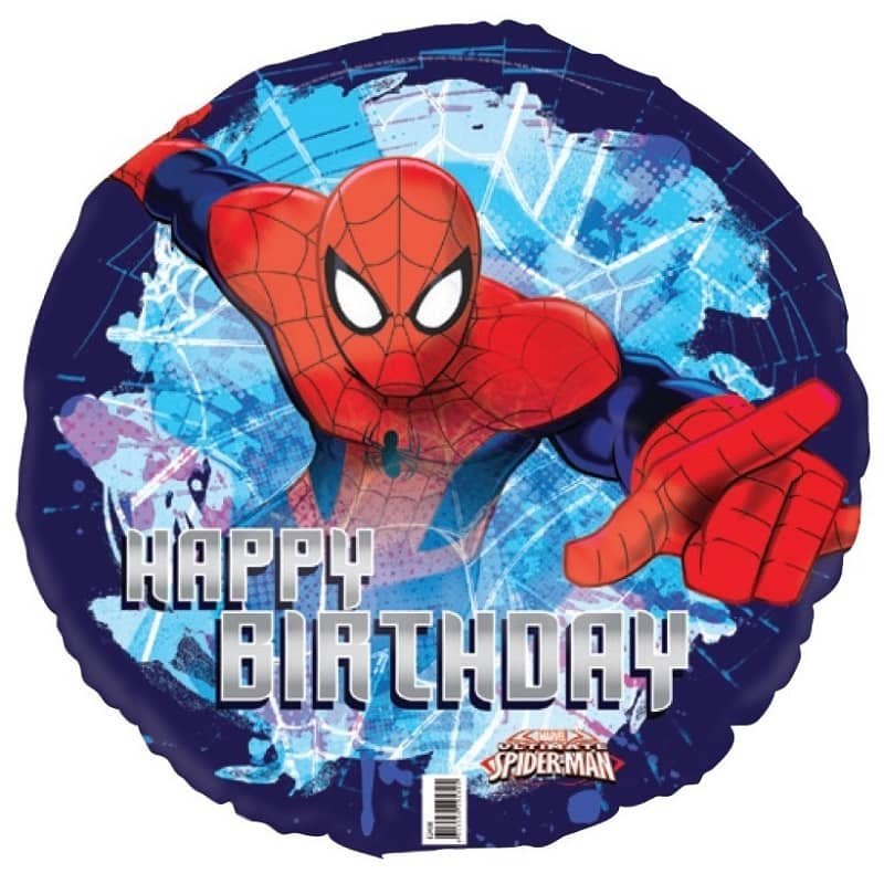 Foil Balloon 45CM (18") Spider-Man E2564 - Party Owls