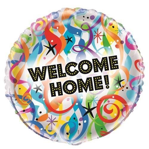Foil Balloon 45CM Bright Welcome Home 53992 - Party Owls