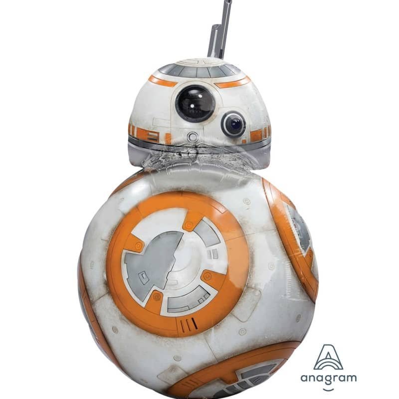 Star Wars Super Shape BB-8 Foil Balloon 83CM (33") 3162101 - Party Owls
