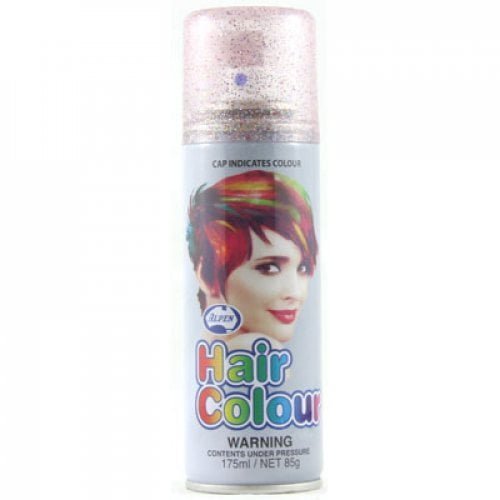 Multi-coloured Glitter Hair Spray 175ML Temporary Coloured Hairspray 208212 - Party Owls