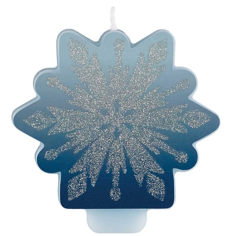 Glittered Candle 8CM Frozen 2 172087 - Party Owls