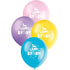 Unicorn Assorted Colours Latex Balloons 30CM (12") 8pk   72485 - Party Owls