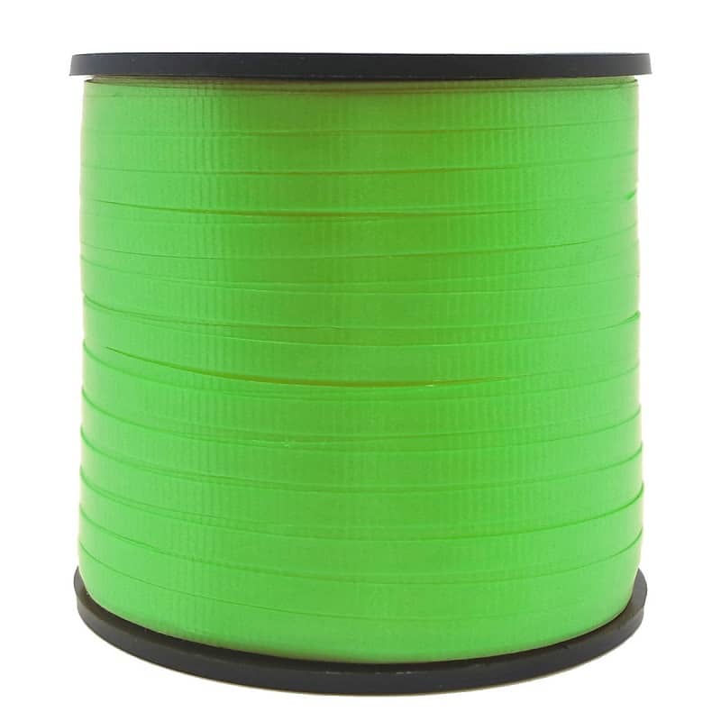 Lime Green Curling Ribbon 457m (500yds) - Party Owls