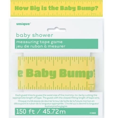 Measuring Tape Game Unisex Baby Shower 13922 - Party Owls