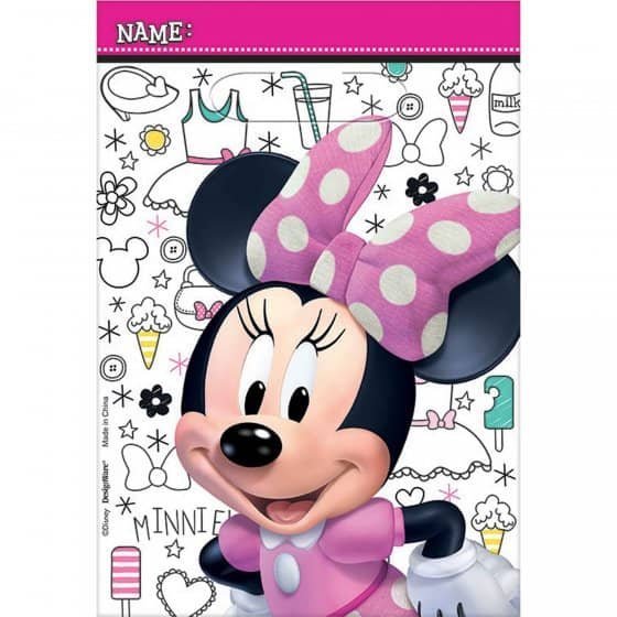 Minnie Mouse Party Bags 8pk 371868 - Party Owls