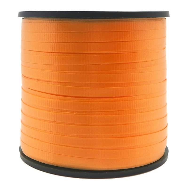 Orange Curling Ribbon 457m (500yds) - Party Owls