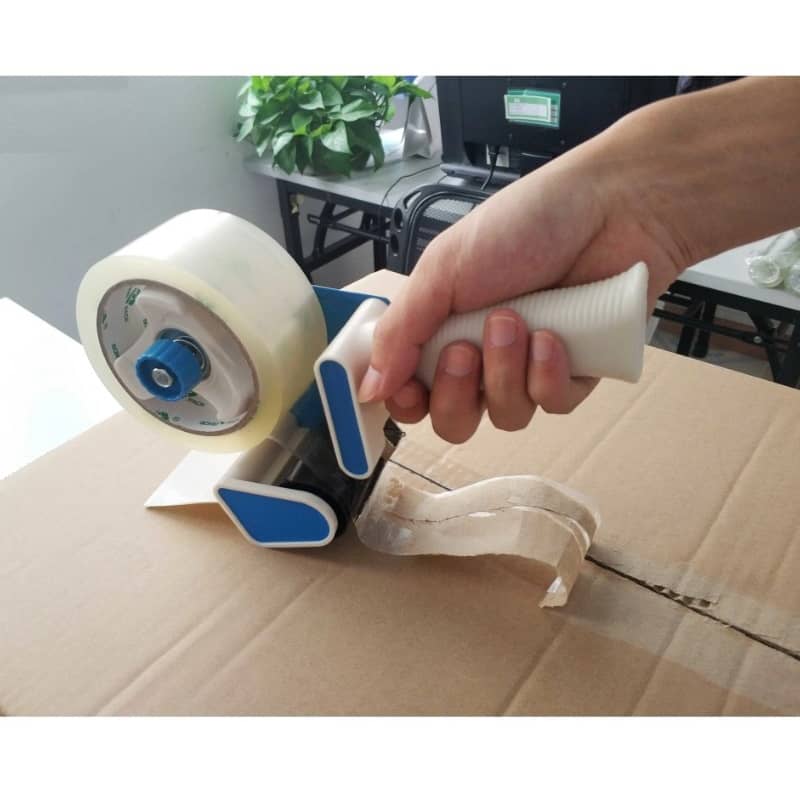 Packing Tape Dispenser Gun With 2 Clear Tapes 50M x 48mm (2 inch) - Party Owls