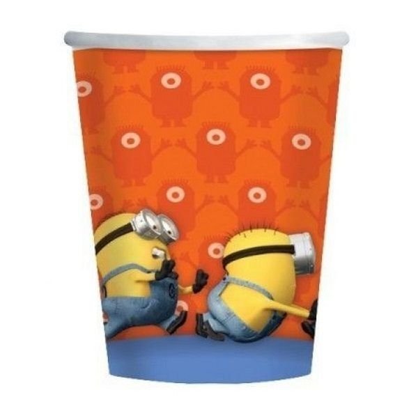 Minions Paper Cups 8pk Tableware 997972 - Party Owls