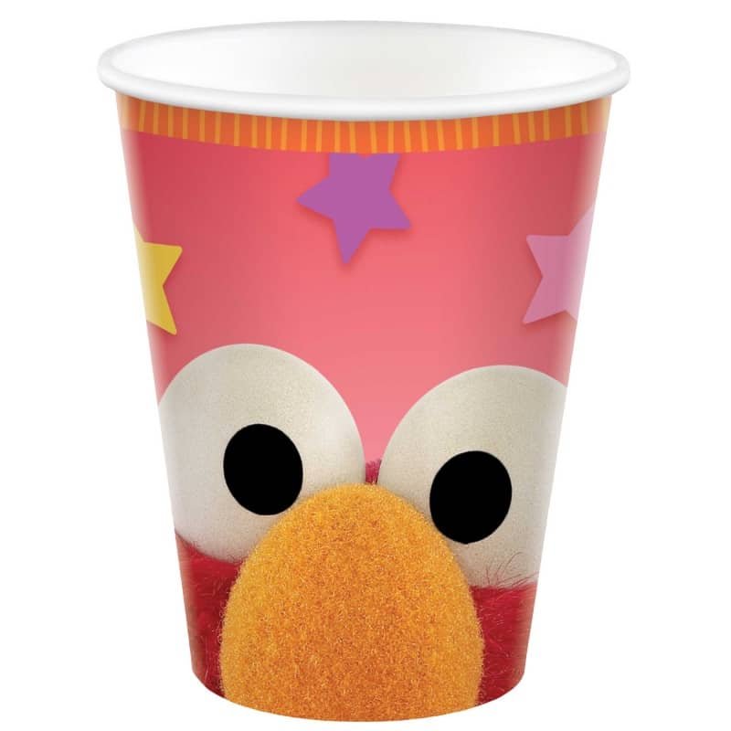 Sesame Street Elmo Paper Cups 8pk - Party Owls