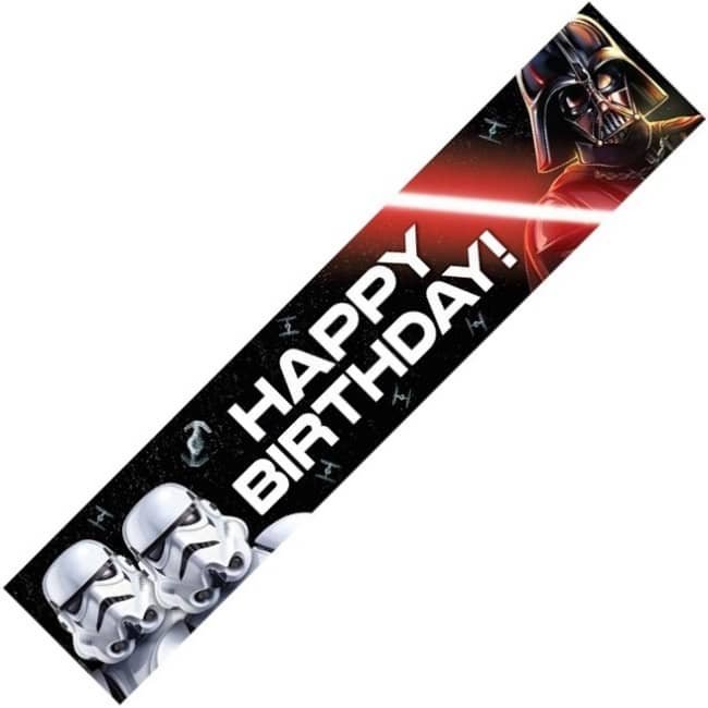 Star Wars Classic Plastic Party Banner 1.5M 811235 - Party Owls