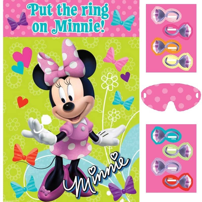 Minnie Mouse Party Blindfold Game Party Activities 276597 - Party Owls