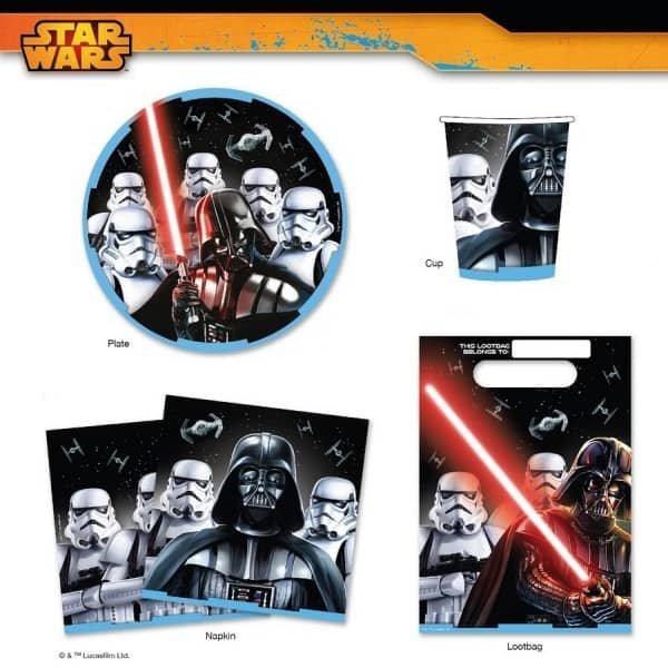 Star Wars Classic Party Pack 40pk 811136 - Party Owls