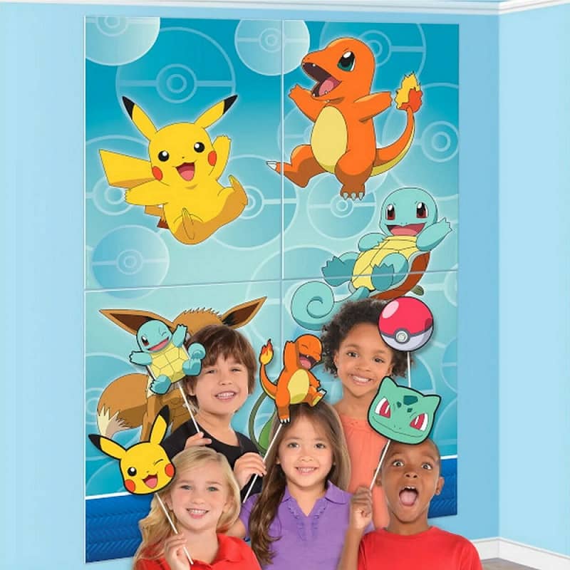 Pokemon Classic Scene Setter With 12 Photo Props - Party Owls