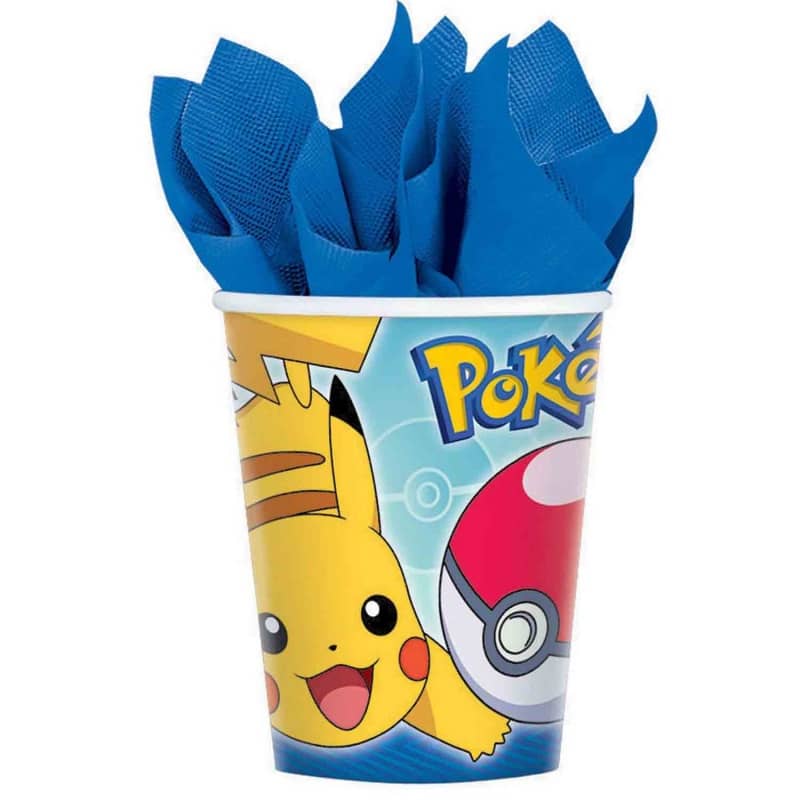 Pokemon Core Paper Cups 8pk - Party Owls