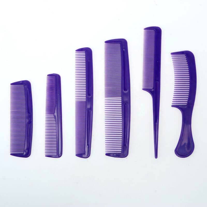 Purple Plastic Comb Set 6pk - Party Owls