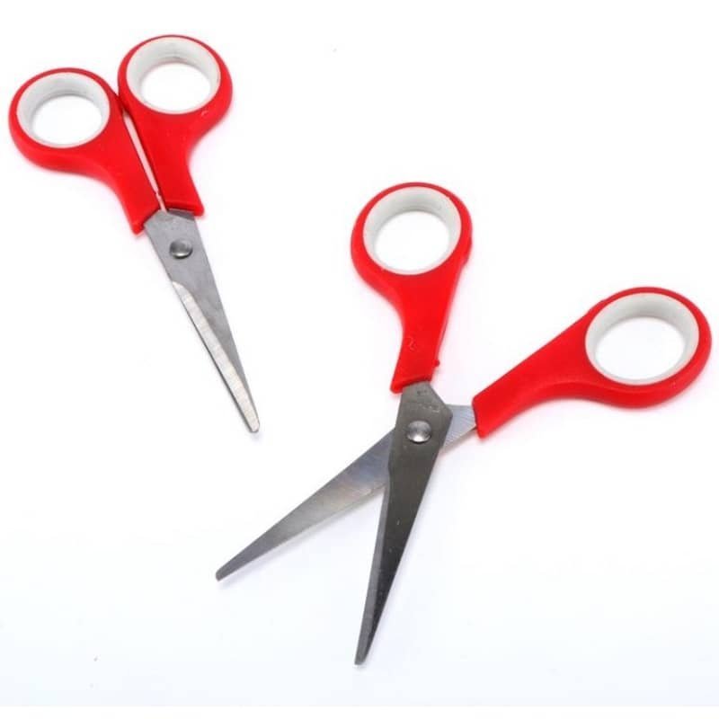 Scissors 14CM 6pk Stainless Steel Household Office 222292 - Party Owls