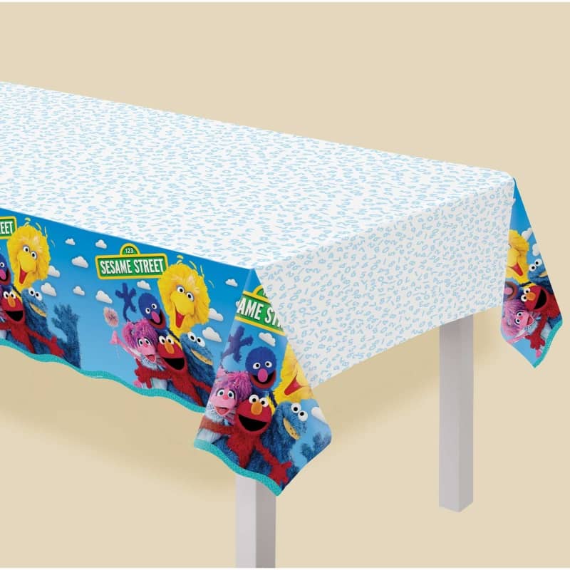 Sesame Street Plastic Table Cover Tablecloth - Party Owls