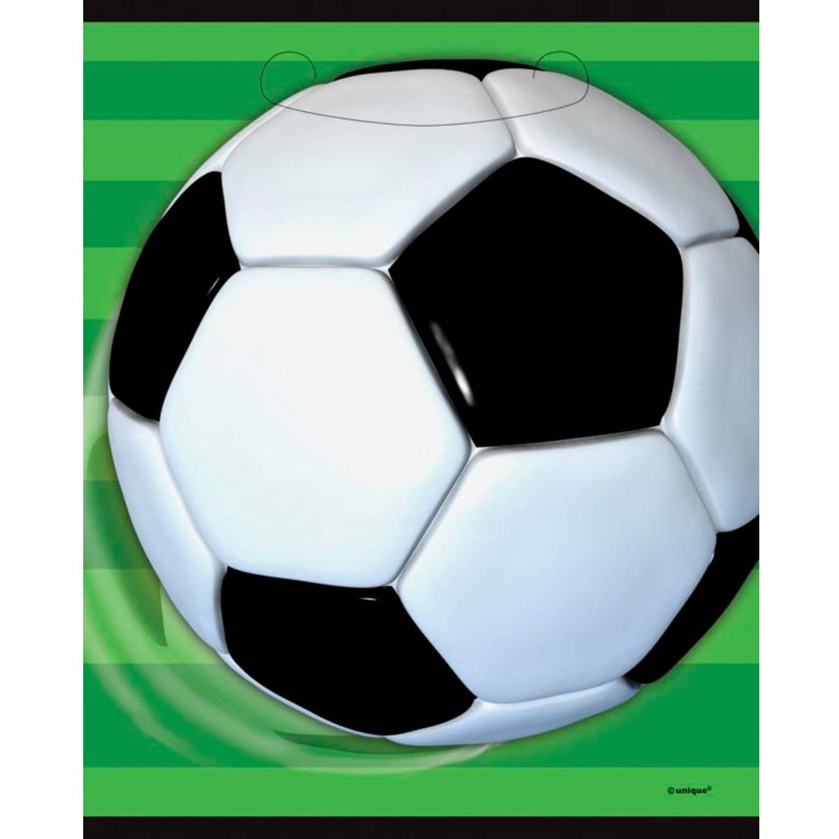 Soccer Ball Plastic Party Bags 8pk Loot Lolly Treats - Party Owls