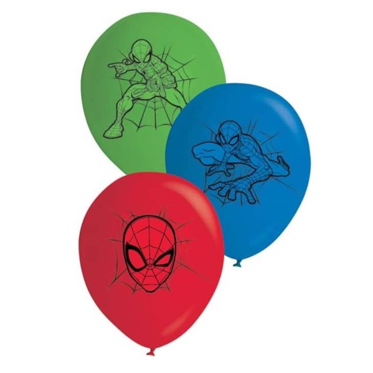 Spider-Man Latex Balloons 30cm (12") - Party Owls
