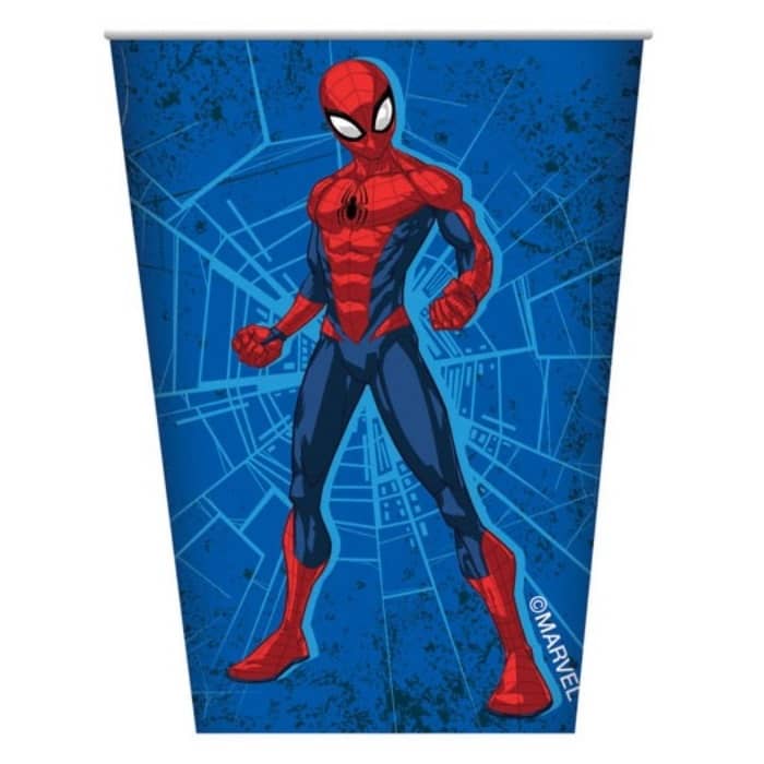 Spider-Man Paper Cups 8pk - Party Owls