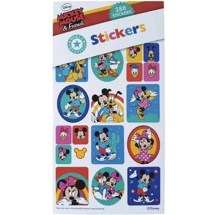 Mickey Minnie Mouse Sticker Book 288pk   WEB5914 - Party Owls