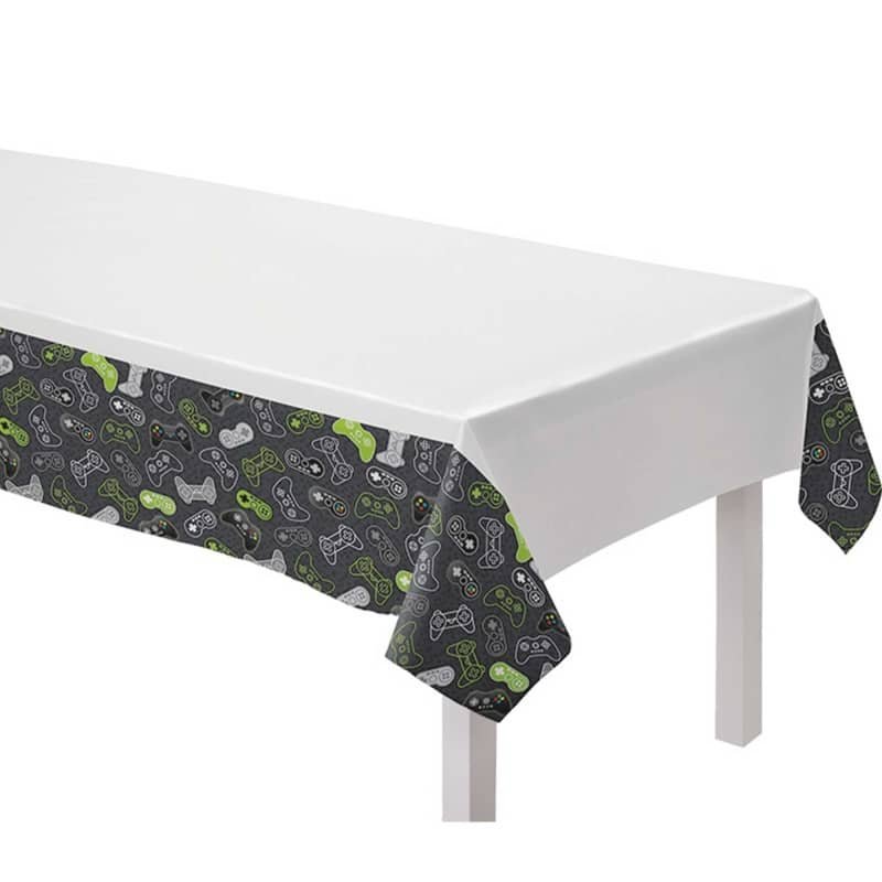 Level Up Video Gaming Party Paper Table Cover 572948 - Party Owls