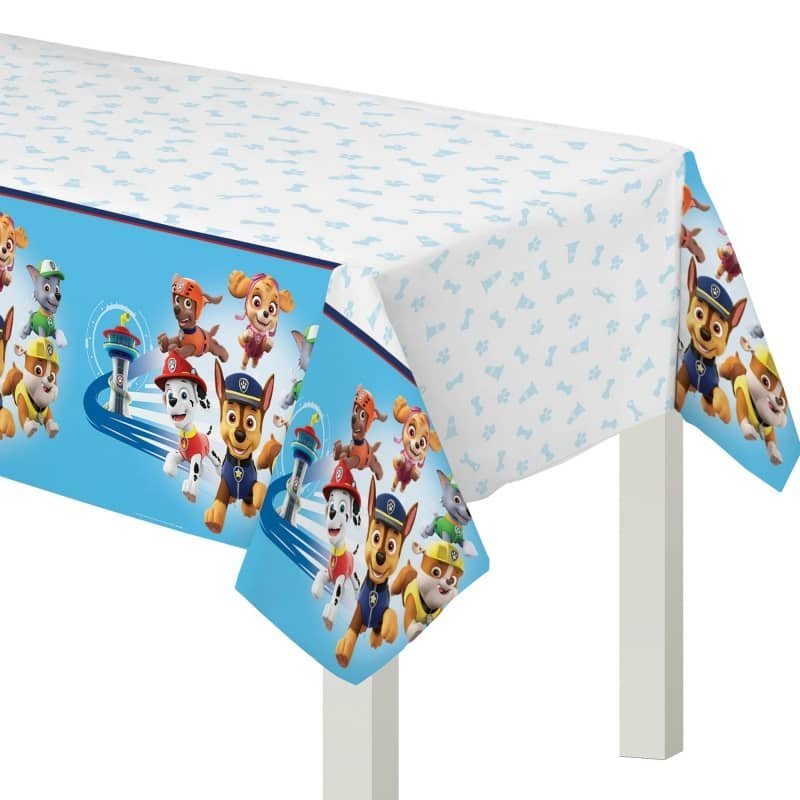PAW Patrol Paper Table Cover Tablecloth 137cm x 243cm 8837020 - Party Owls