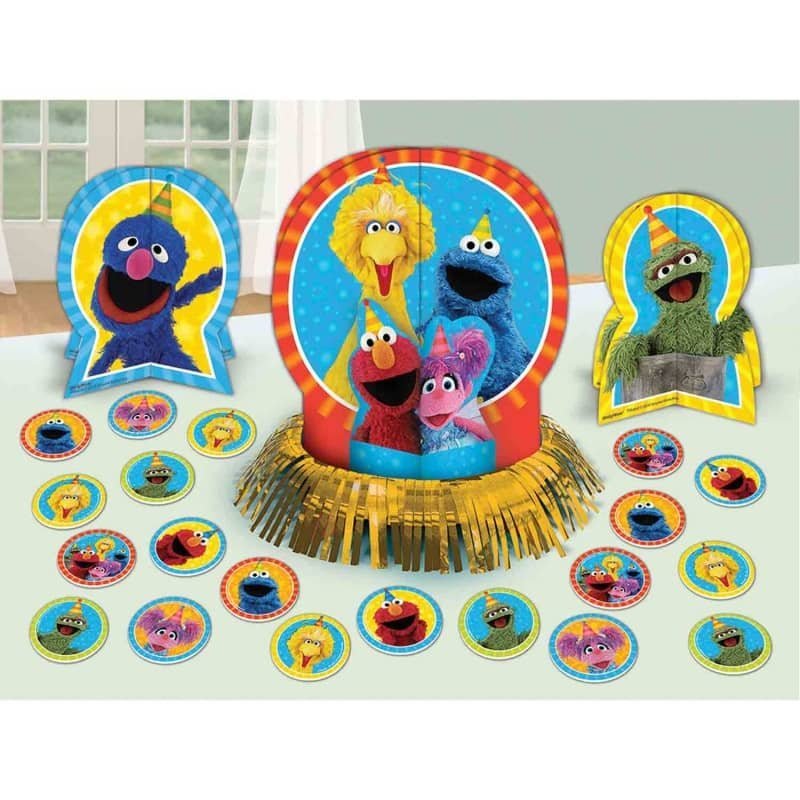 Sesame Street Table Decorating Kit 23pk 281672 - Party Owls