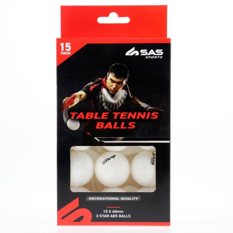 Table Tennis Balls 15pk ABS - Party Owls