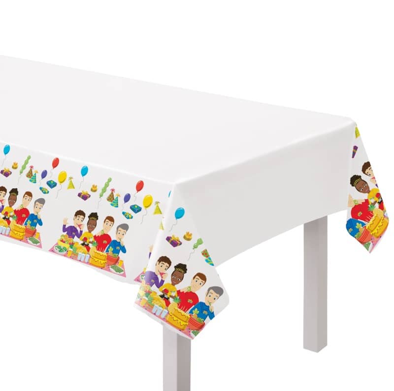 The Wiggles Paper Table Cover Tablecloth 134CM x 243CM - Party Owls