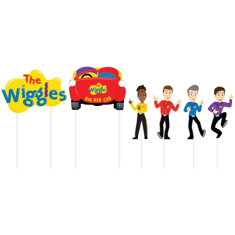 The Wiggles Party Cake Topper Kit 6pk - Party Owls